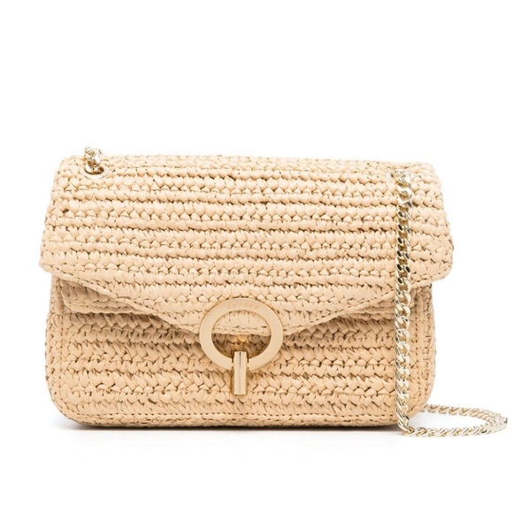 COPY - -SANDRO Yza woven shoulder bag - Picture 1 of 9